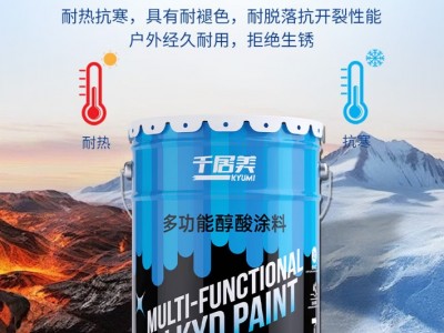 千居美安全型醇酸磁漆 钢结构铁栏杆